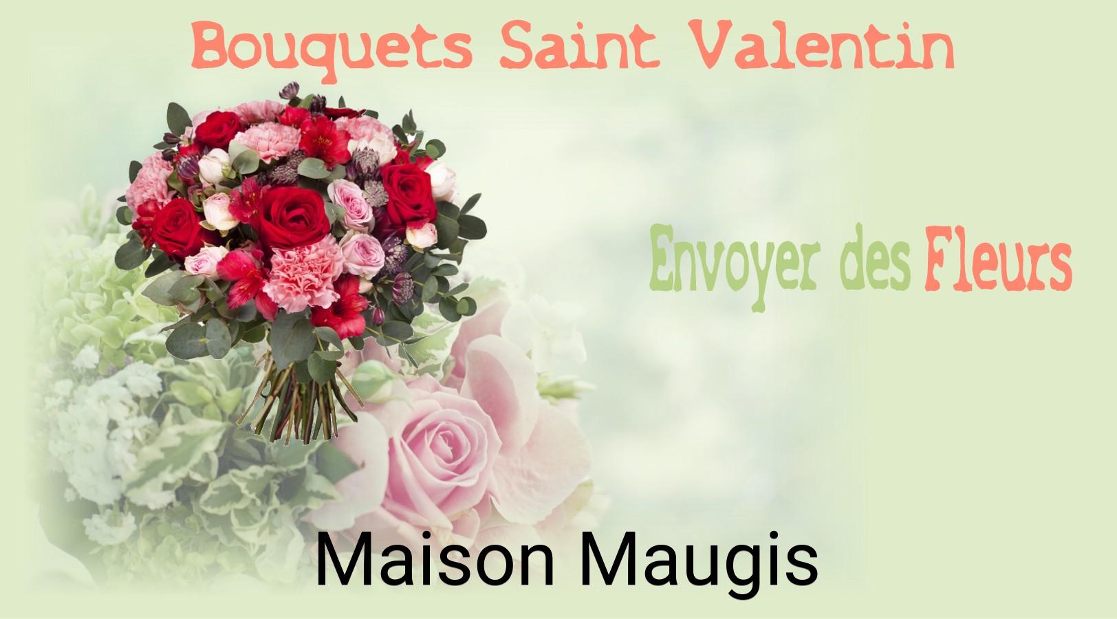 Roses de Saint-Valentin livrées à Maison-Maugis